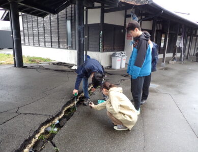 能登半島地震被災地視察