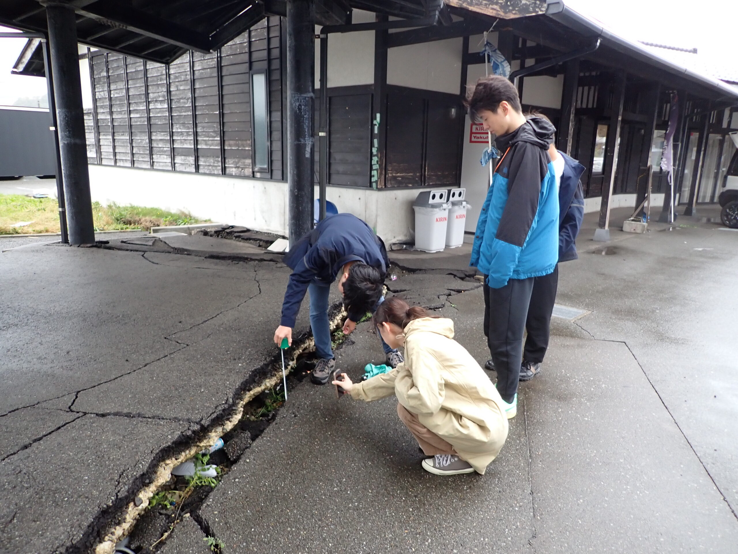 能登半島地震被災地視察